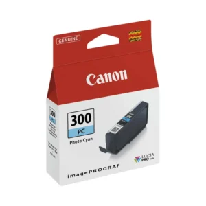 Canon PFI-300PC Photo Cyan Ink Cartridge 14.4ml