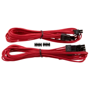 Corsair CP-8920174 Red PCIe Type 4 Gen 3 Cable 2-Pack