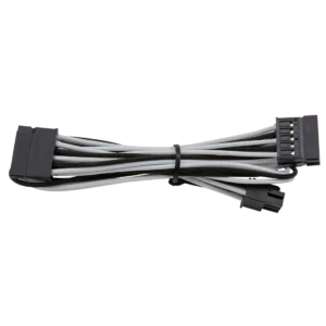 Corsair CP-8920191 White/Black Type 4 Gen 3 SATA Cable