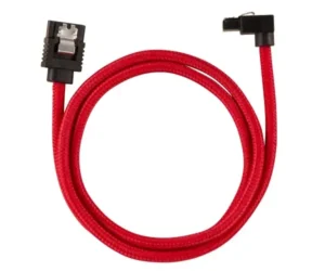 Corsair 30cm Red L-Shaped SATA Cable
