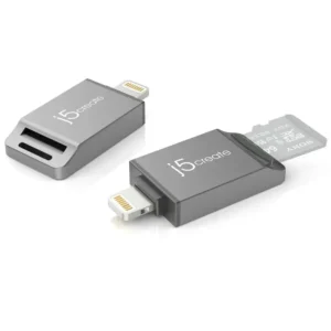 J5 JLMSD3 lightning miCroSDX