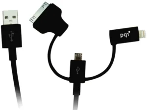 PQI i-Cable Multi-Plug 90cm Black