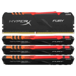 Kingston HyperX Fury RGB 128GB (4x32GB) DDR4-2666 CL16