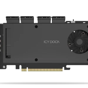 Icydock 204MP-1B 4x m.2->pciex