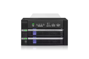 ICY DOCK FatCage RAID MB901SPR-B dual drive RAID enclosure