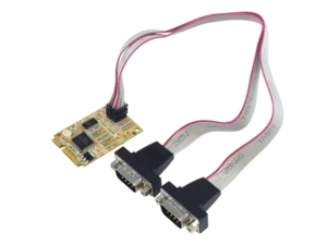 SUNIX MCS6437A two-port RS-232 PCIe MiniCard