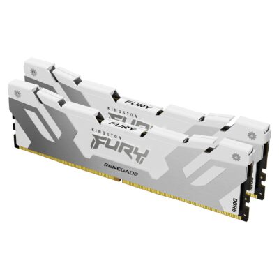 Kingston Fury Renegade - 16GB x2 (32GB) , DDR5 - 7600MT/s , CL38 , White