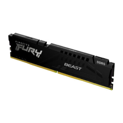 Kingston Fury Beast - 32GB x1 (32GB) , DDR5 - 5600MT/s , CL36 , Black