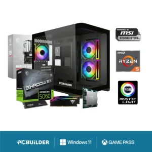 PCBuilder Ryzen 5 7600 SPECIALIST Windows 11 Gaming PC