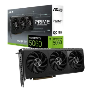ASUS PRIME GeForce RTX 5060 OC 8GB GDDR7 GPU - SFF-Ready Graphics Card