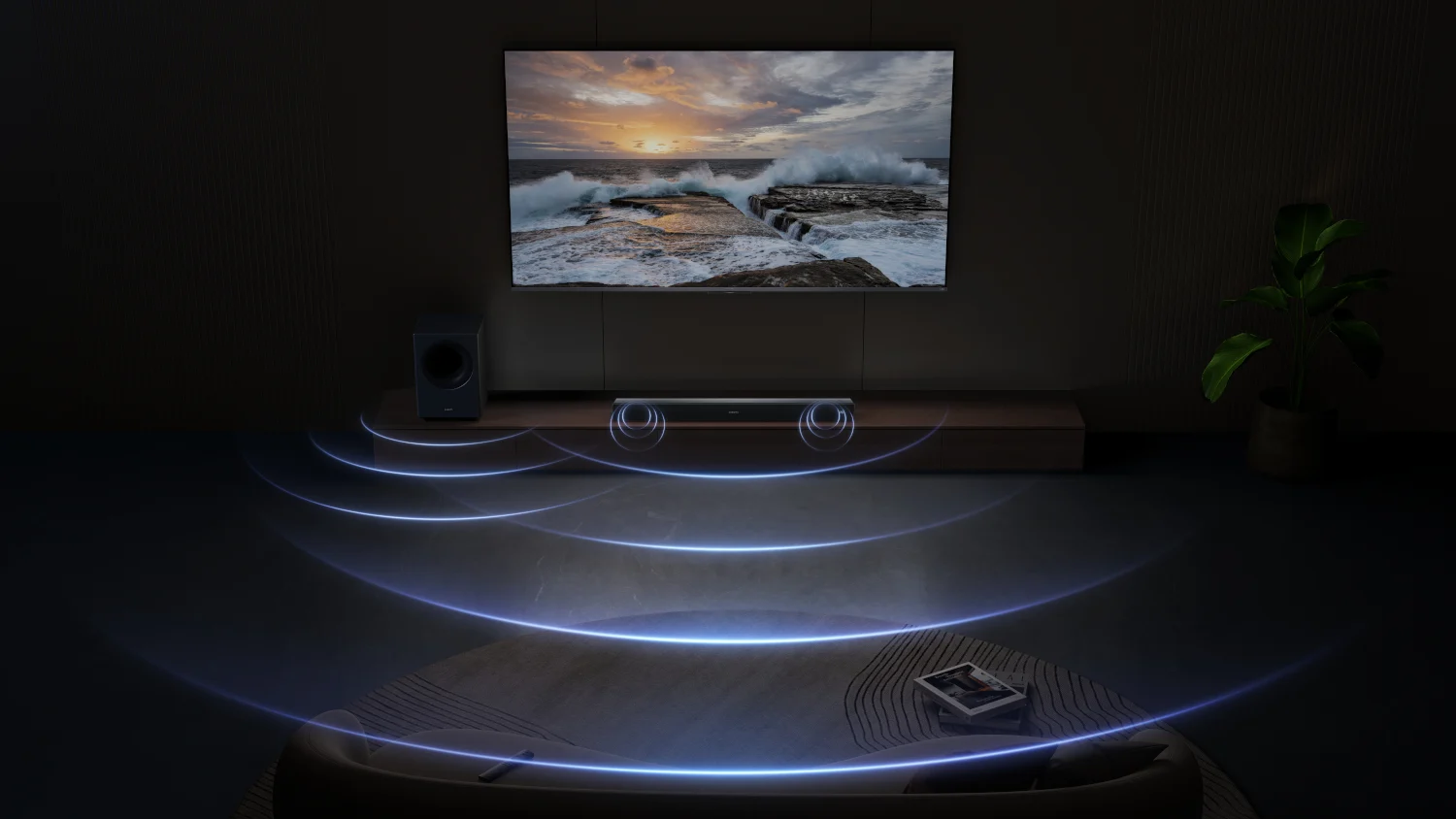 Xiaomi Soundbar Pro 2.1ch with Dolby Audio Wireless Subwoofer – Black