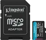 Kingston Canvas Go! Plus 512GB microSDXC Card