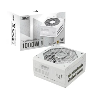 Asus TUF Gaming 1000W 80 PLUS Gold ATX Modular Power Supply - White