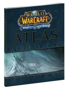 World of Warcraft Atlas Wrath of the Lich King book cover