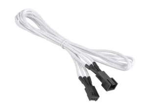 BitFenix Alchemy 3-pin Fan Extension Cable 60cm White FA-BA3F60W