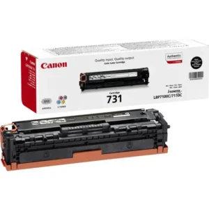 Canon 731 Black Toner Cartridge - 1,400 Pages