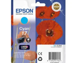 Epson 17 Cyan Claria Home Ink Cartridge C13T17024A10
