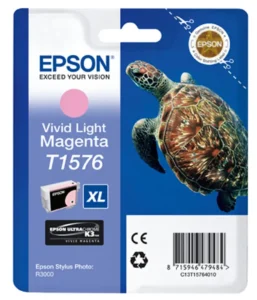 Epson T1576 Vivid Light Magenta ink cartridge