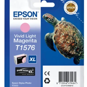 Epson T1576 Vivid Light Magenta Ink Cartridge