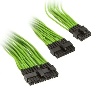 Corsair CP-8920071 green individually sleeved AX 860/760 24-pin ATX cable