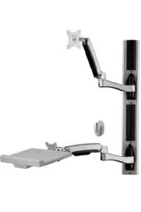 Aavara W8822 monitor and keyboard workstation column
