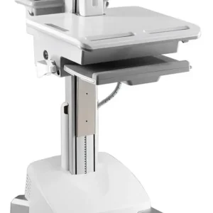 Aavara CEH01 Powered Single-Monitor Medical Cart with e-LIFT