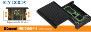 ICY DOCK MB705M2P-B M.2 NVMe to 2.5-inch U.2 carrier