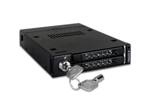 ICY DOCK ToughArmor RAID MB992SKR-B dual-bay RAID mobile rack