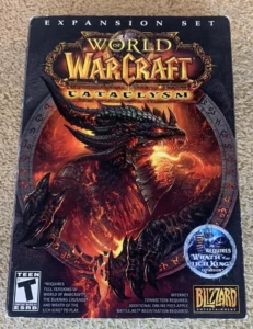 World of Warcraft Cataclysm PC Expansion box