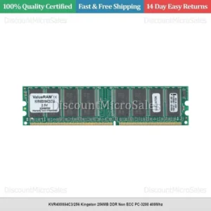 KVR400X64Cxx/256 DDR400