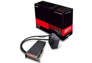 Sapphire Radeon Pro Duo 8GB HBM Dual-GPU Liquid-Cooled Graphics Card
