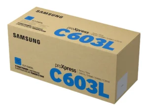 Samsung CLT-C603L high-yield cyan toner cartridge SU080A