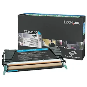 LEXMARK C734A1CG CYAN 6000P
