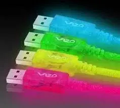 VIZO 2M USB CABLE - UV YELLO