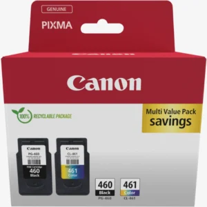 Canon pg-460 blk+cl-461 color