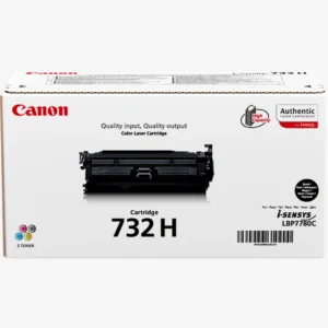 Canon 732H High-Yield Black Toner Cartridge - 12,000 Pages