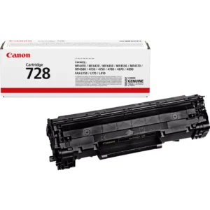 Canon 728 Black Toner Cartridge - 2,100 Pages