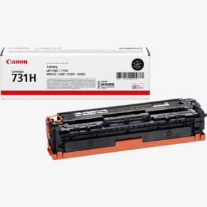 Canon 731H High-Yield Black Toner Cartridge - 2,400 Pages