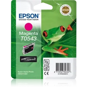 Epson T0543 Magenta UltraChrome Hi-Gloss Ink Cartridge