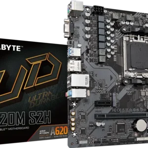 Gigabyte A620M S2H Micro-ATX AM5 Motherboard