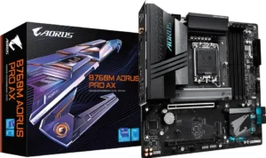 Gigabyte B760M AORUS PRO AX DDR5 Wi-Fi motherboard