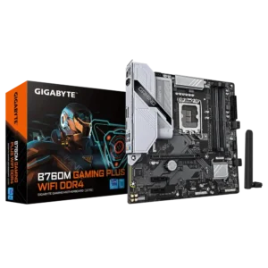 Gigabyte B760M GAMING PLUS WIFI DDR4 Micro-ATX LGA1700 Motherboard