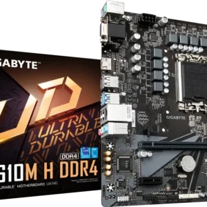 Gigabyte H610M H DDR4 LGA1700 Micro-ATX Motherboard