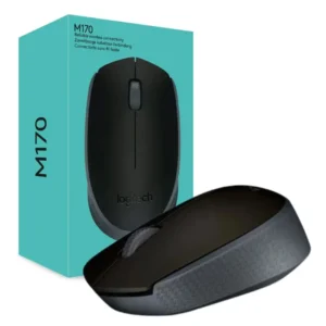 Logitech M170 Blk+Silv c/les