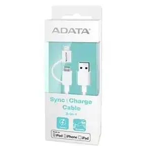 Adata icable 1m Plastic Wh t