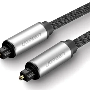UGREEN AV108 Male to Male Toslink Optical Audio Cable 2m–Grey