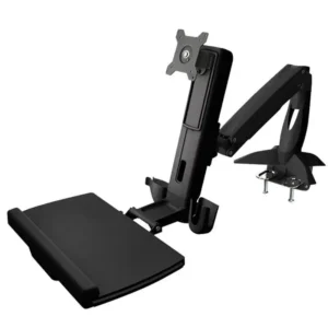 Aavara WS210 Sit-Stand Monitor and Keyboard Workstation