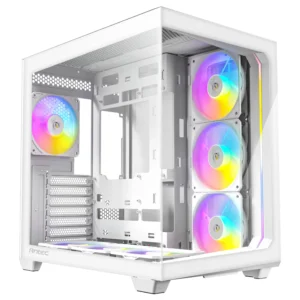 Antec C3 ARGB ATX | Micro-ATX | ITX ARGB Mid-Tower Gaming Chassis – White