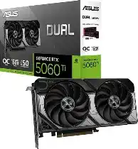 ASUS Dual GeForce RTX 5060 Ti OC Edition 16GB GDDR7 Graphics Card