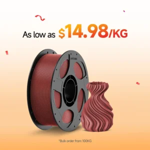 Anycubic PETG-CF Satin Carbon Fiber Filament 1kg - Syrup Brown